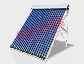 O coletor solar de tubo de vácuo da tubulação de calor de 15 tubos inclinou-se telhado para residencial
