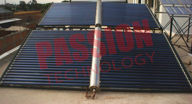 Resistência de corrosão da circulação do laço aberto de coletor solar de tubo de vácuo de 100 tubos