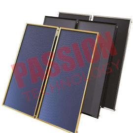 Coletor de placa lisa solar profissional, coletor solar da eficiência elevada