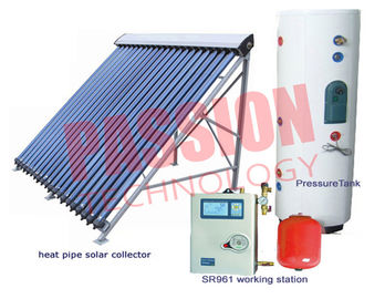 O aquecedor de água solar de alta pressão, rachou o aquecedor de água ajudado solar