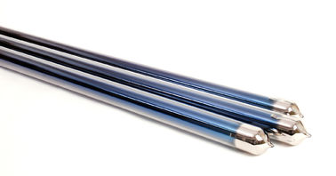 Limpe os tubos solares de vidro da água quente, tubos evacuados solares comprimento de 1500mm/de 1800mm