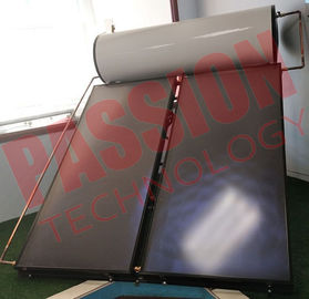 Material solar pressurizado integrado do alumínio do cobre do aquecedor de água do coletor de placa lisa