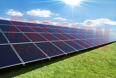 Coletor solar Titanium azul de placa lisa do revestimento, coletores da energia solar 2000*1250*80mm