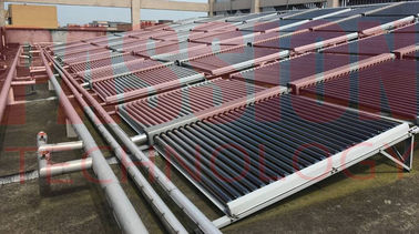 Tipo horizontal coletores térmicos solares evacuados do tubo para o aquecimento de água da grande capacidade