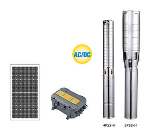 Sistema de bombeamento solar durável da água, eficiência elevada solar do sistema de bomba da perfuração