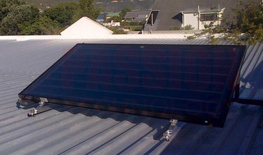 O aquecedor de água solar do absorvente Titanium azul do tela plano, rachou o coletor solar de placa lisa