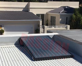 Coletor solar home de placa lisa do uso, CE solar do aquecedor de água do tela plano/ISO