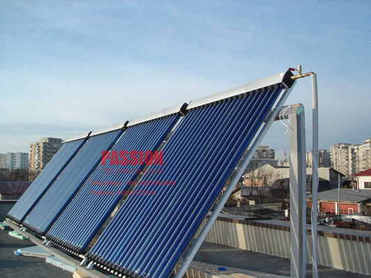 Aquecedor de água solar de congelação do coletor solar de tubulação de calor do condensador do painel solar anti 14mm da pressão