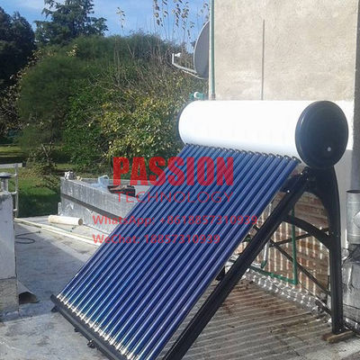 300L o aquecedor de água solar branco 200L exerce pressão sobre não o coletor solar de tubo de vácuo de Grey Solar Geyser Silver 304