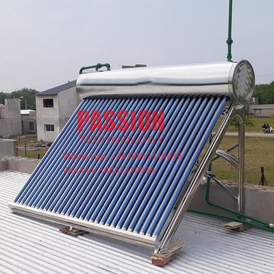 o aquecedor de água solar de aço inoxidável 200L de 300L 304 Presssure pressurizou o coletor solar