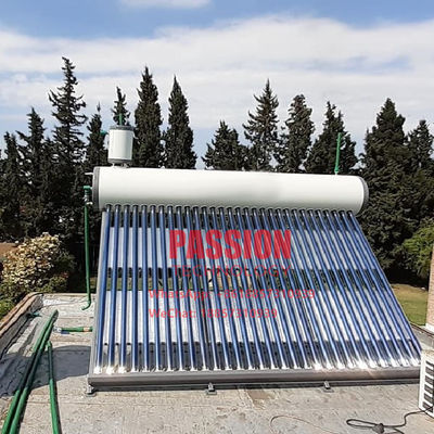 300L pressurizou não o tanque térmico solar do calefator 5L do tubo de vácuo do aquecedor de água solar 200L