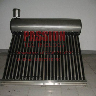300L comprimem não a água solar Heater Vacuum Tube Solar Collector da pressão