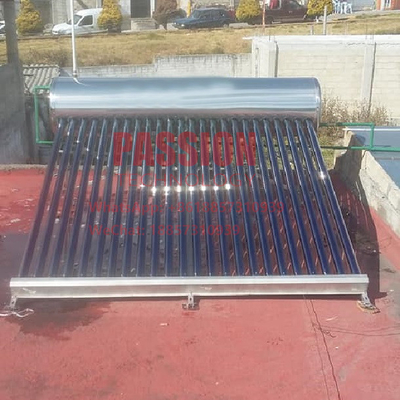 sistema de aquecimento solar solar de tubo de vidro do aquecedor de água 300L da baixa pressão 250L