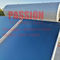 Coletor solar azul solar de placa lisa do filme do aquecedor de água 2.5m2 do tela plano do telhado