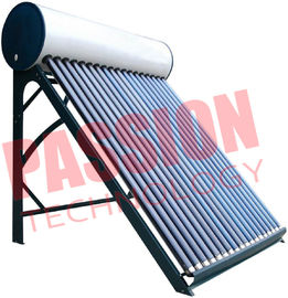 A instalação fácil solar não pressurizada eficiente alta do tubo de vácuo do aquecedor de água