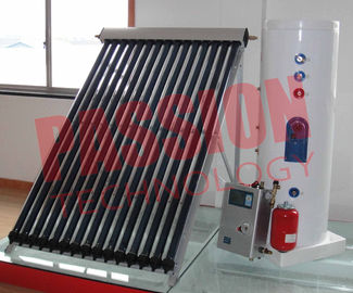 Aquecedor de água solar rachado branco profissional com o coletor solar de tubulação de calor