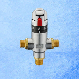 Válvula de mistura termostática da água ajustável do bronze