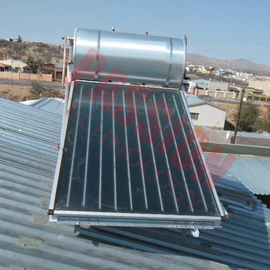 Sistema de água quente compacto do painel solar da oxidação do ânodo da pressão para a água de aquecimento