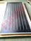 Coletor solar Titanium azul de placa lisa do revestimento, coletores da energia solar 2000*1250*80mm