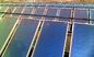 coletor solar azul de placa lisa do revestimento da solução do aquecimento do coletor solar do recurso 3000L