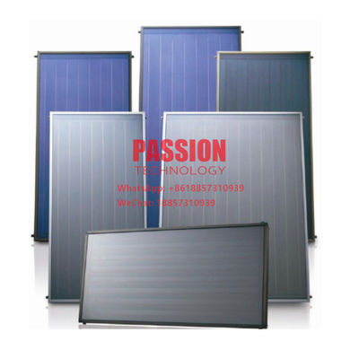 Coletor solar de placa plana de titânio azul 500L Pressão Panel plano aquecedor de água solar