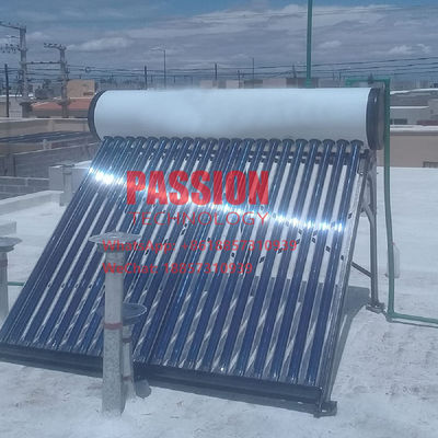 o aquecedor de água solar 300L não da pressão 150L branca pressurizou não o coletor solar