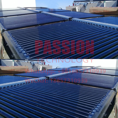 coletor solar do calor de Heater Galvanized Steel Vacuum Tube Sun da água do hotel 2000L