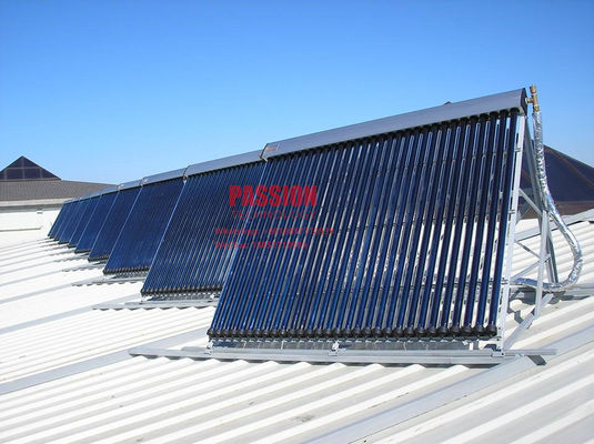 20 tubos tubo de calor coletor solar 200L aquecedor de água solar de alta pressão